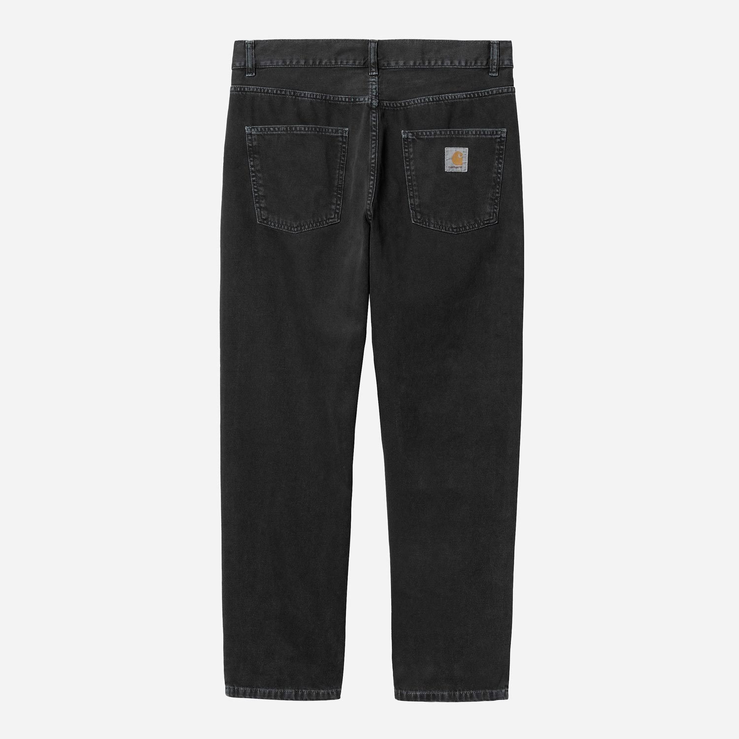 Carhartt WIP Newel Relax Taper Fit Pant - Black Stone Dyed