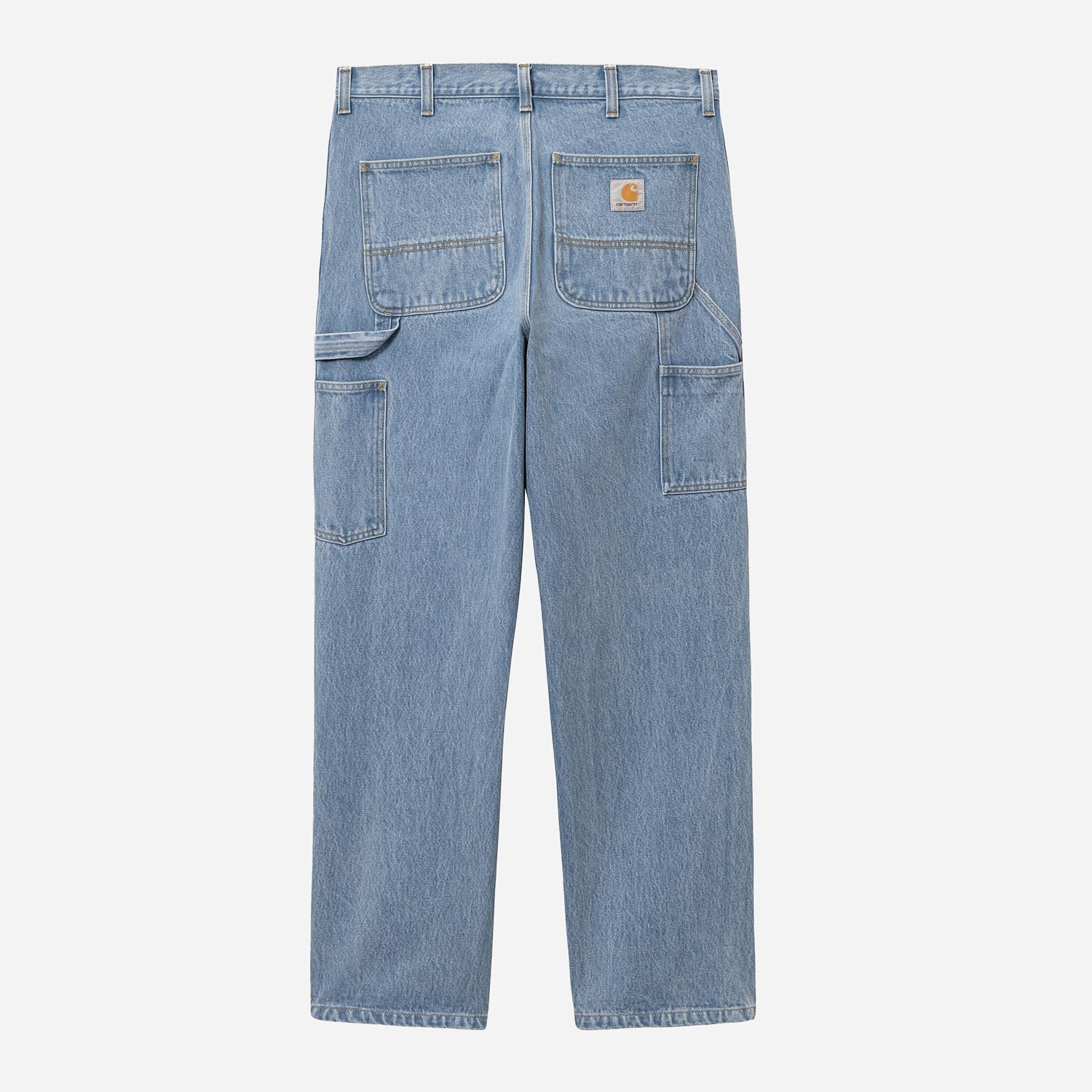 Carhartt WIP Single Knee Relaxed Fit Pant - Blue Stone Bleached