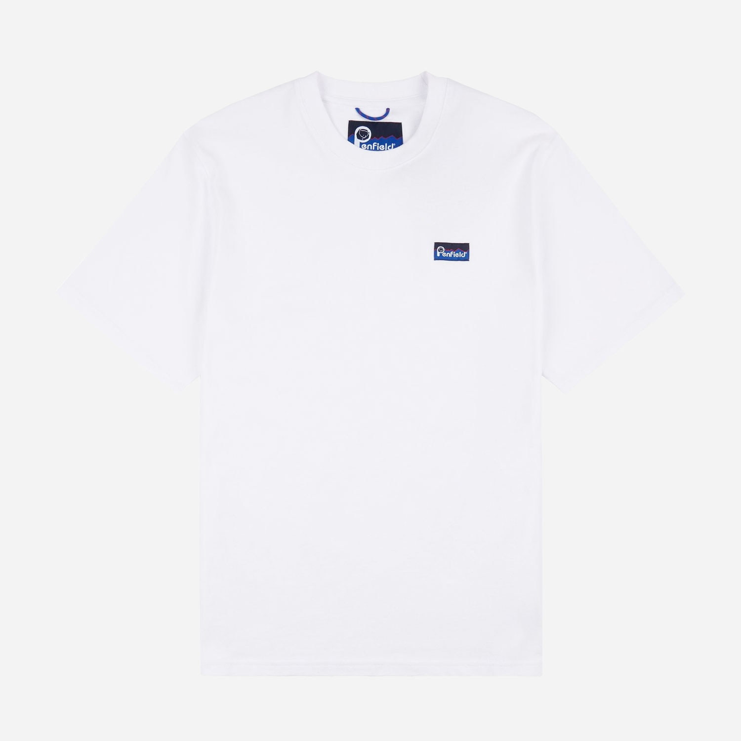 Penfield Original Logo Relaxed Fit Short Sleeve Tee - Bright White