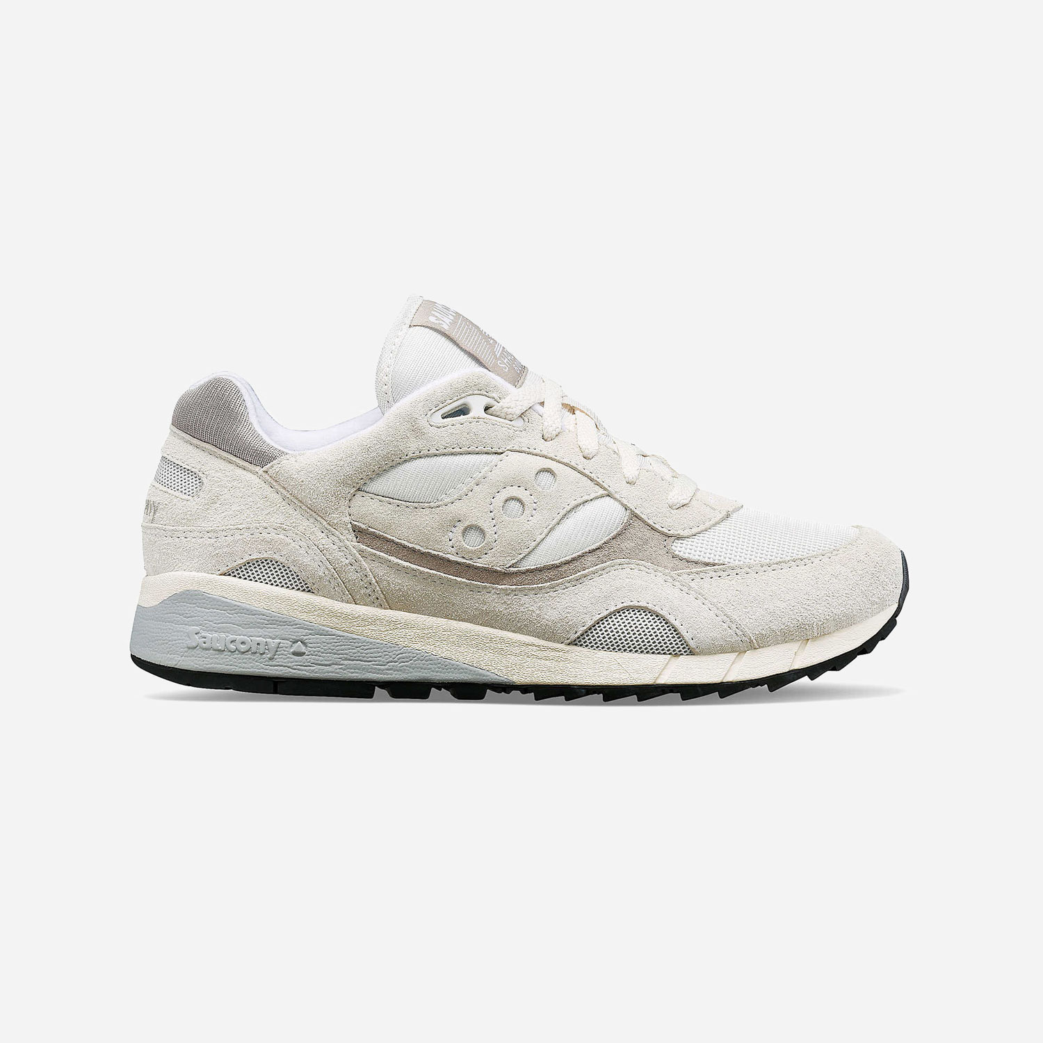 Saucony Shadow 6000 Trainer - White/Grey