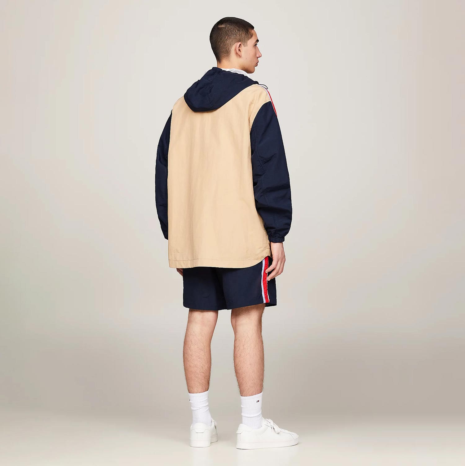Tommy Jeans Archive Chicago Popover Regular Fit Long Sleeve Jacket - Tawny Sand