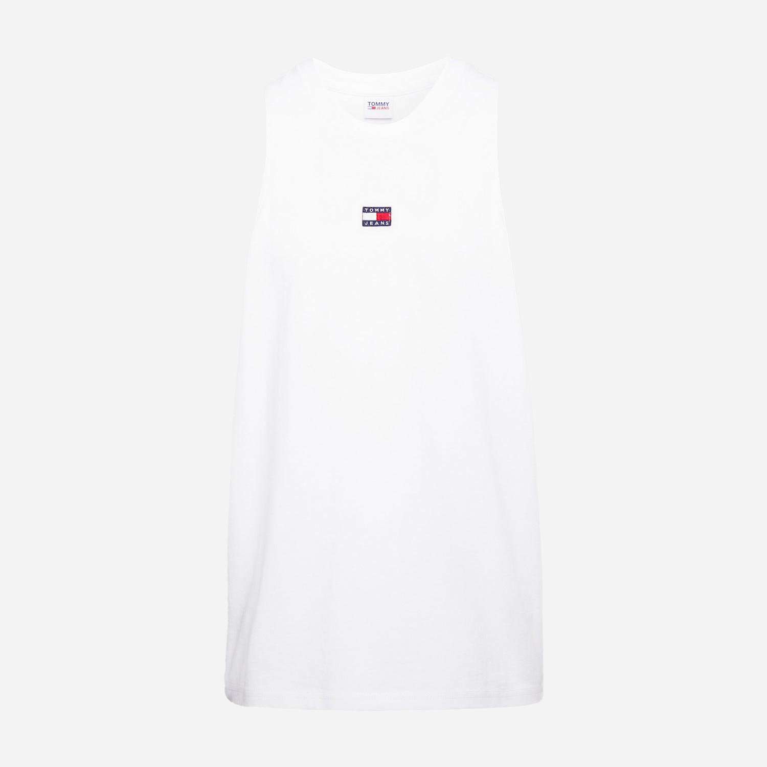 Tommy Jeans Regular Fit Tank Top - White