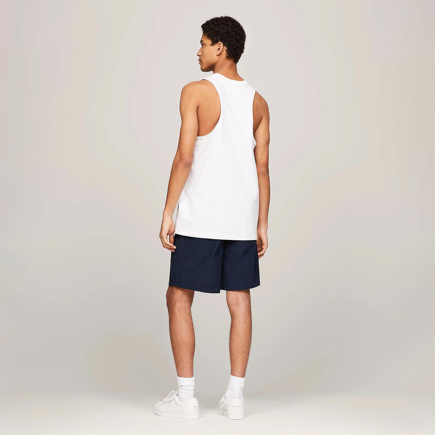 Tommy Jeans Regular Fit Tank Top - White