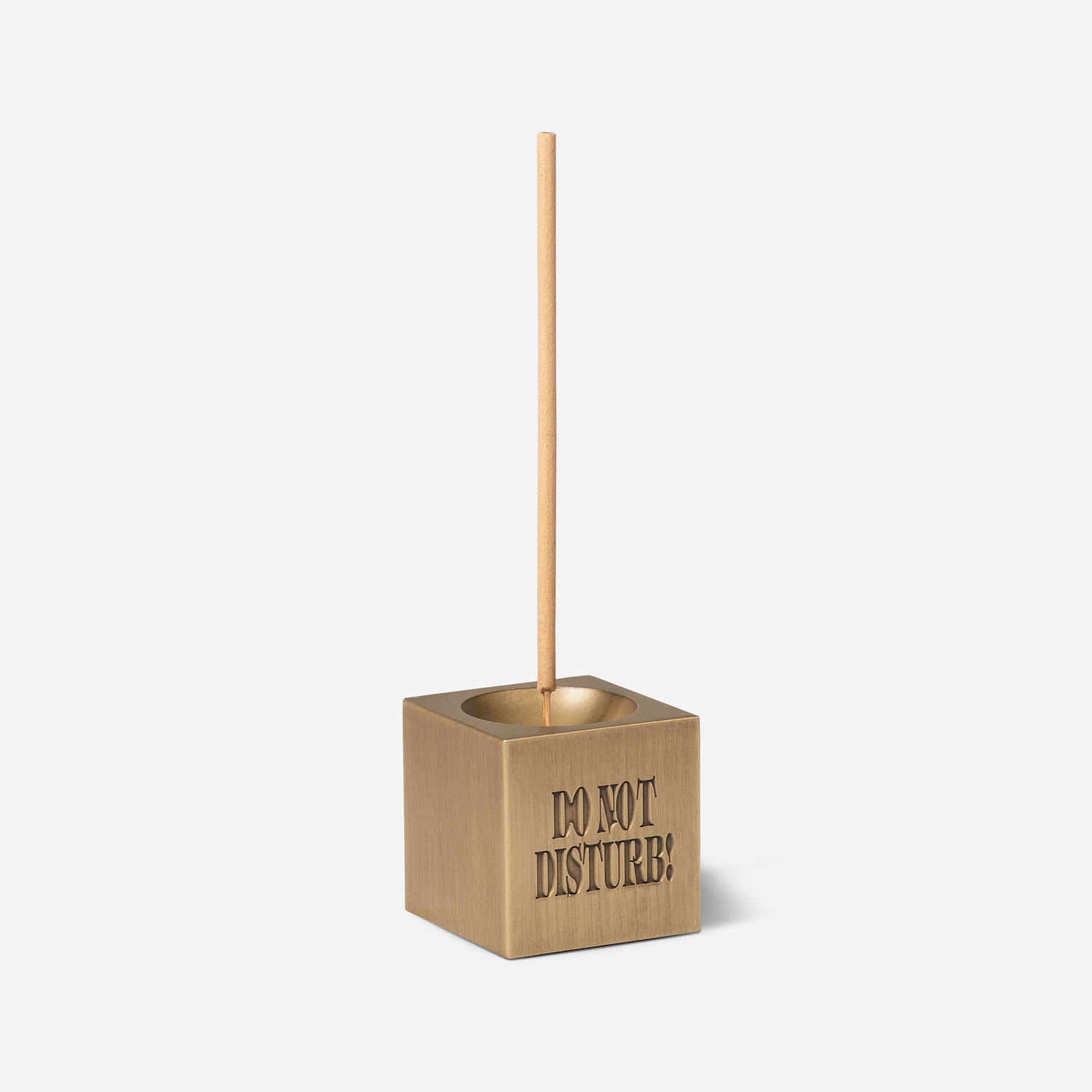 Carhartt WIP Do Not Disturb Incense Holder - Gold | The Cream Store