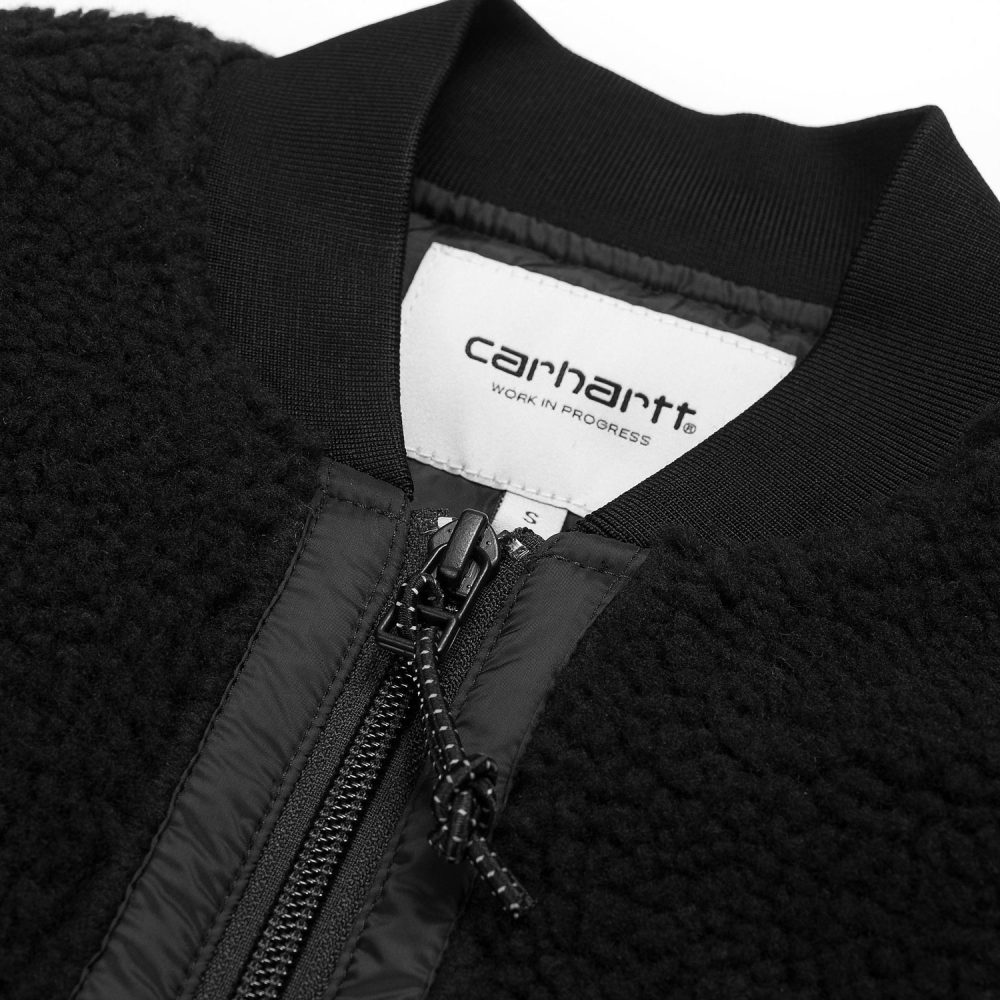Carhartt WIP Women's Janet Fleece Liner Jacket - Black/Black