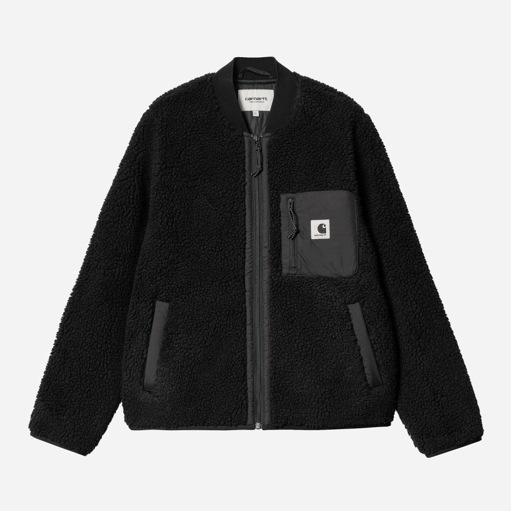Carhartt WIP Women's Janet Fleece Liner Jacket - Black/Black Carhartt WIP Women's Janet Fleece Liner Jacket - Black/Black