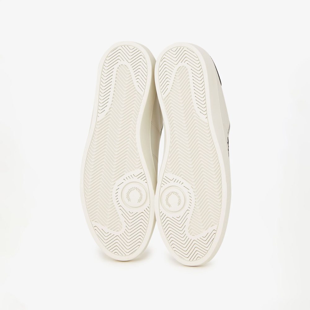 Fred Perry Spencer Leather Shoe - Porcelain