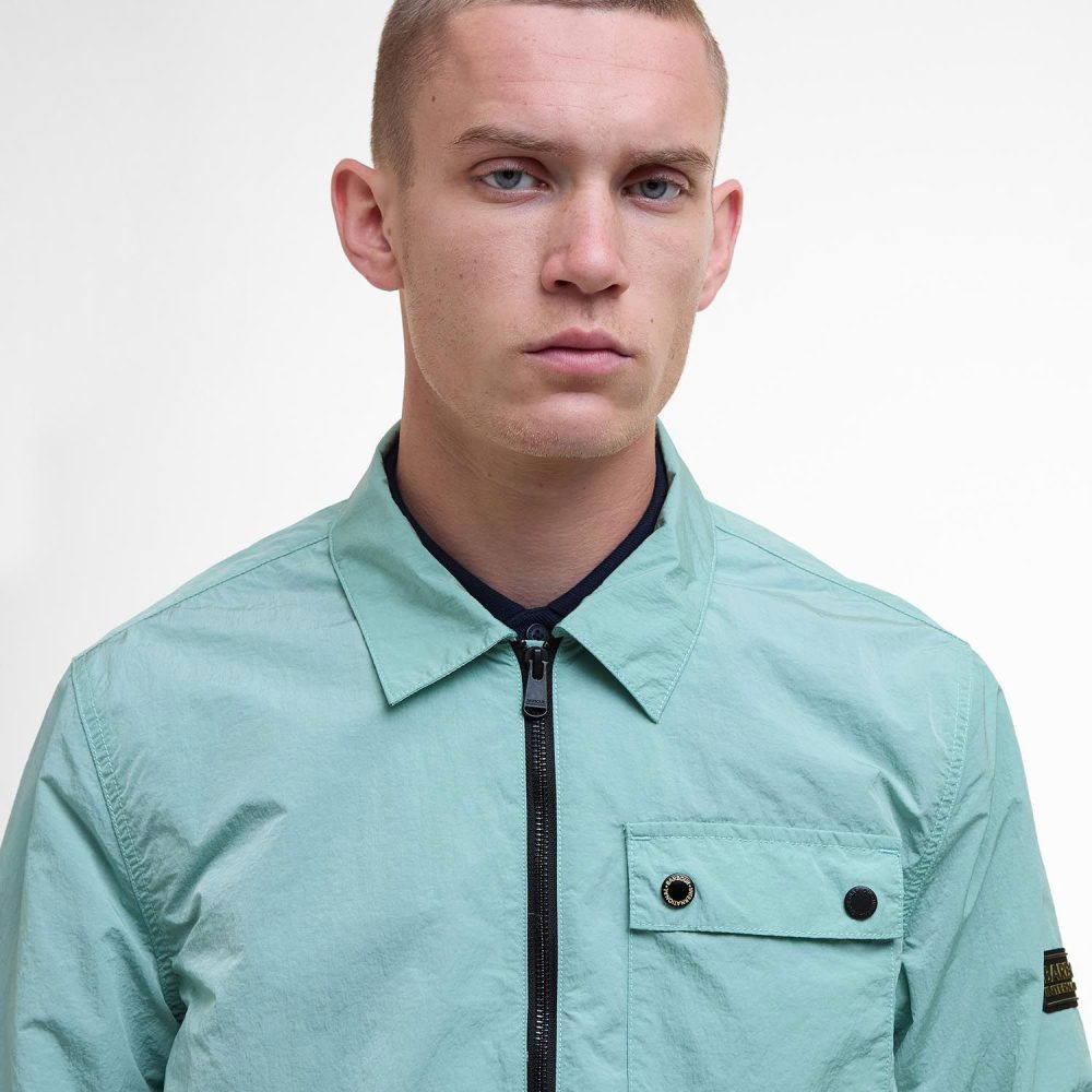 Barbour International Inline Overshirt - Granite Green Barbour International Inline Overshirt - Granite Green