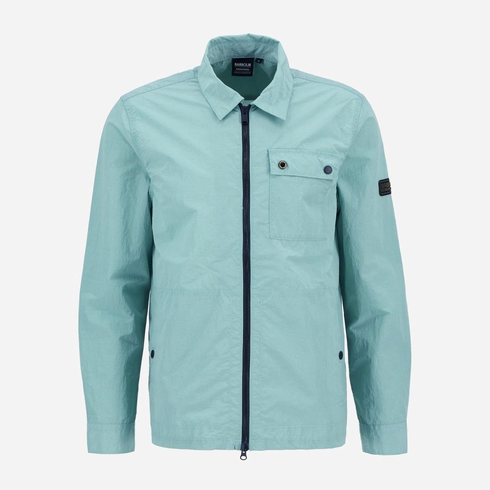 Barbour International Inline Overshirt - Granite Green Barbour International Inline Overshirt - Granite Green