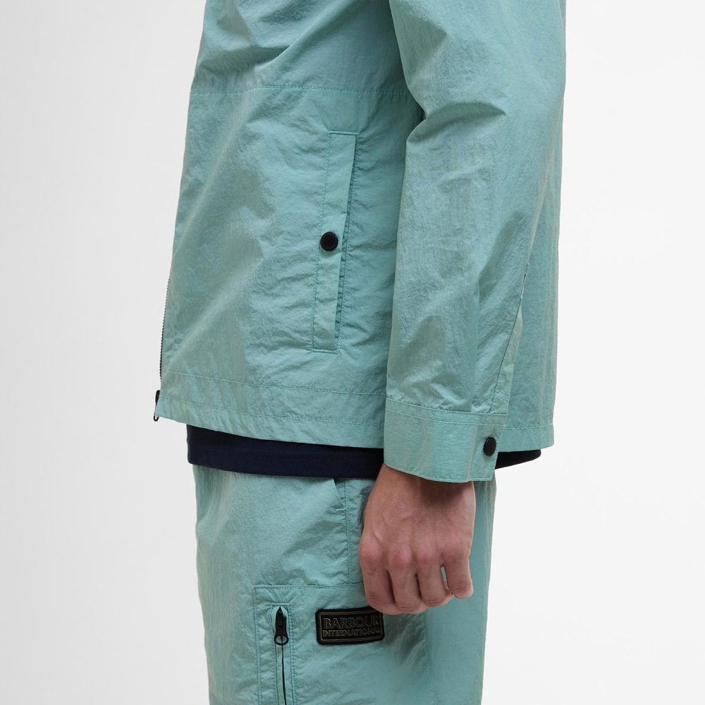 Barbour International Inline Overshirt - Granite Green Barbour International Inline Overshirt - Granite Green