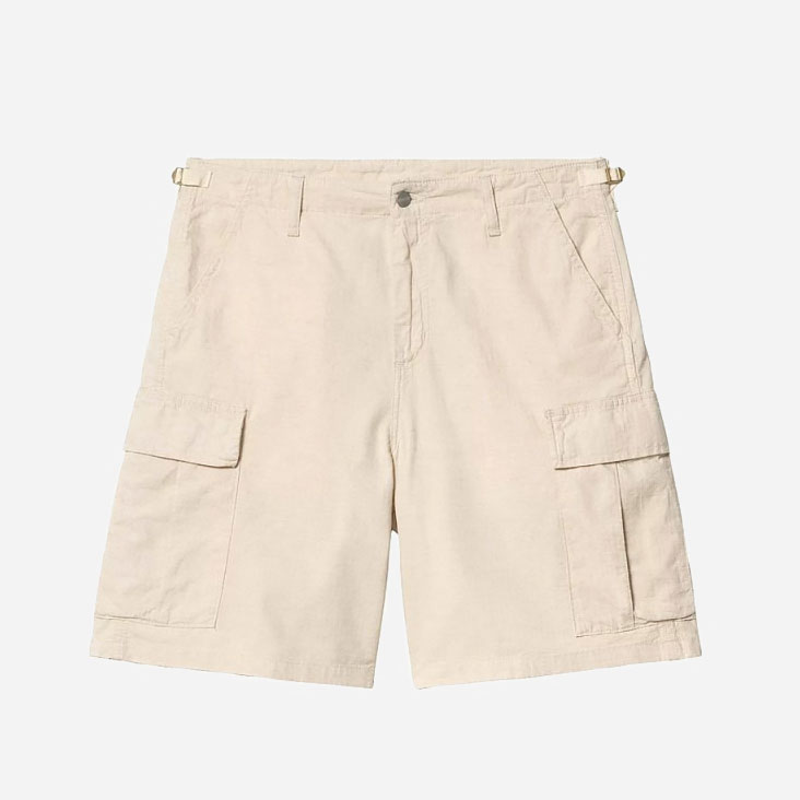 Carhartt WIP Alan Cargo Short - Natural Rinsed