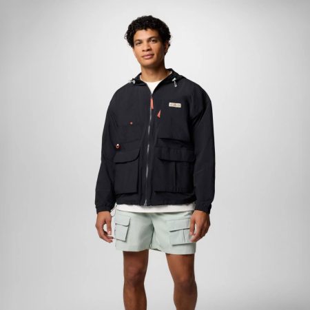 Columbia Cove Beach Windbreaker Jacket - Black