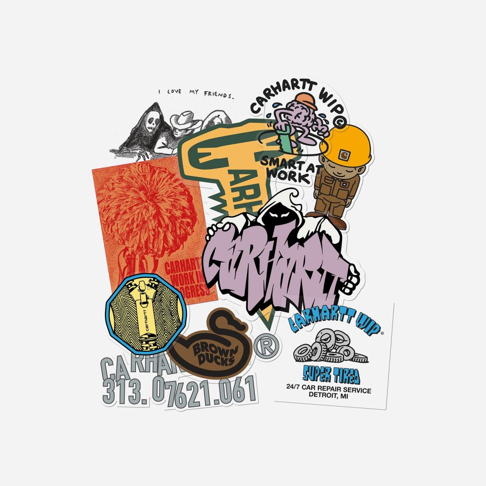Carhartt WIP Script Sticker FW24 - Multicolour Carhartt WIP Script Sticker FW24 - Multicolour
