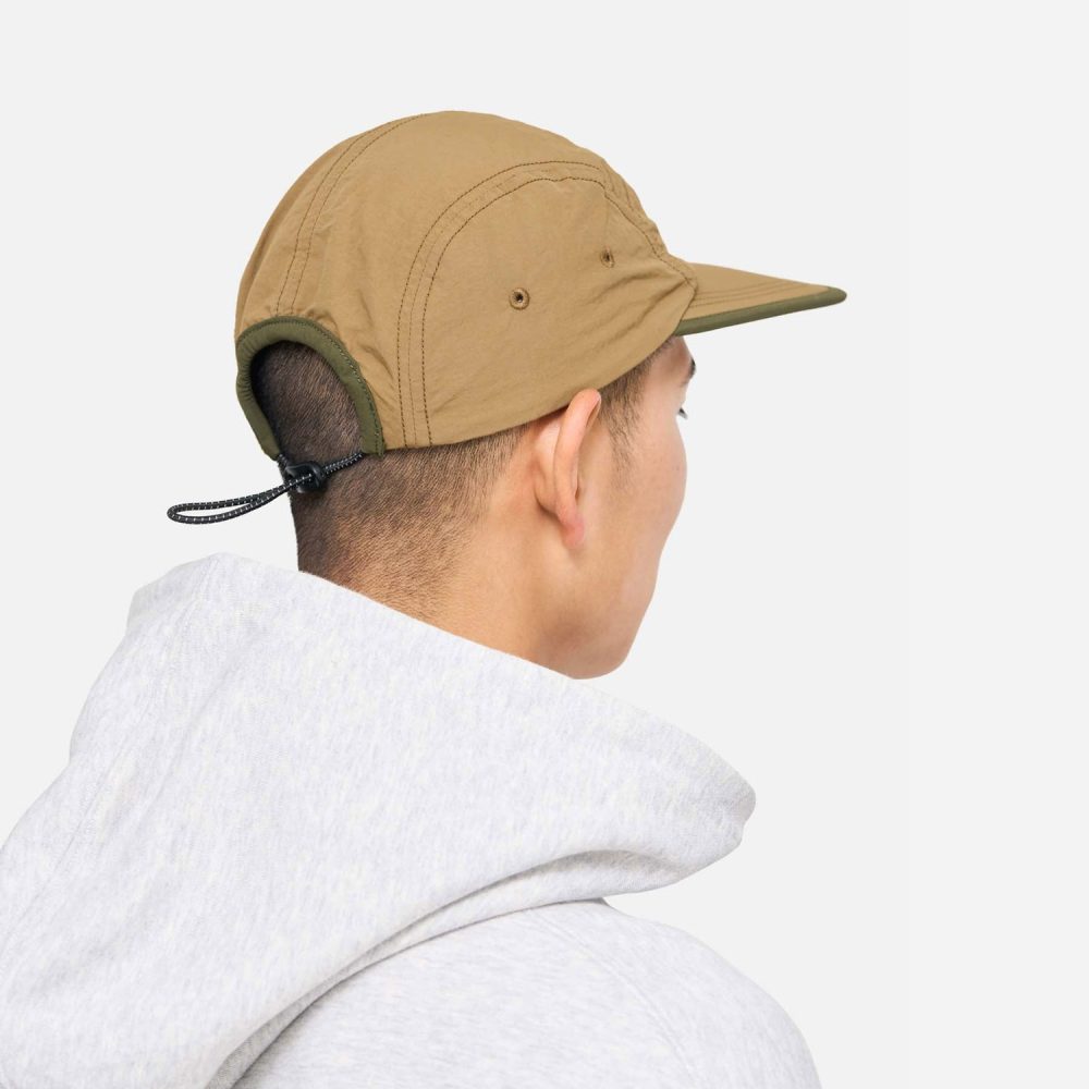 Gramicci Nylon Gramicci Strapback Cap - Coyote/Deep Olive