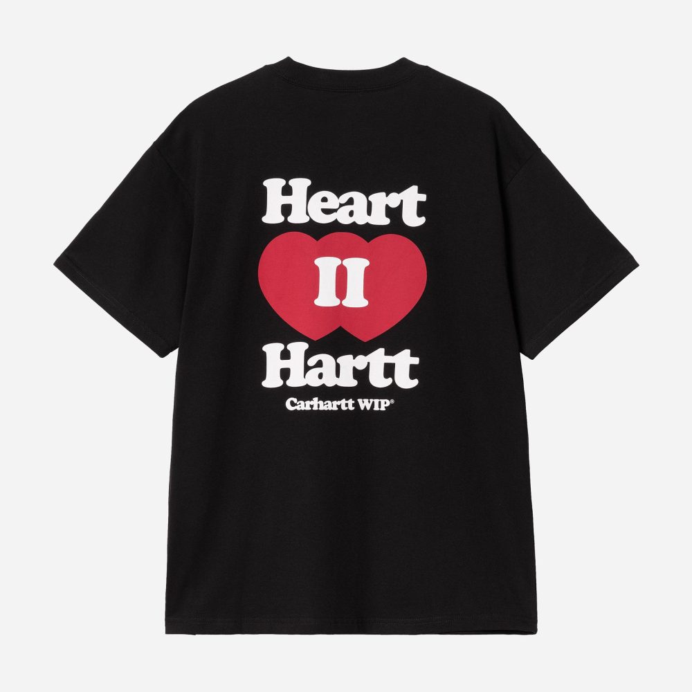 Carhartt WIP Heart II Hartt Tee - Black Carhartt WIP Heart II Hartt Tee - Black