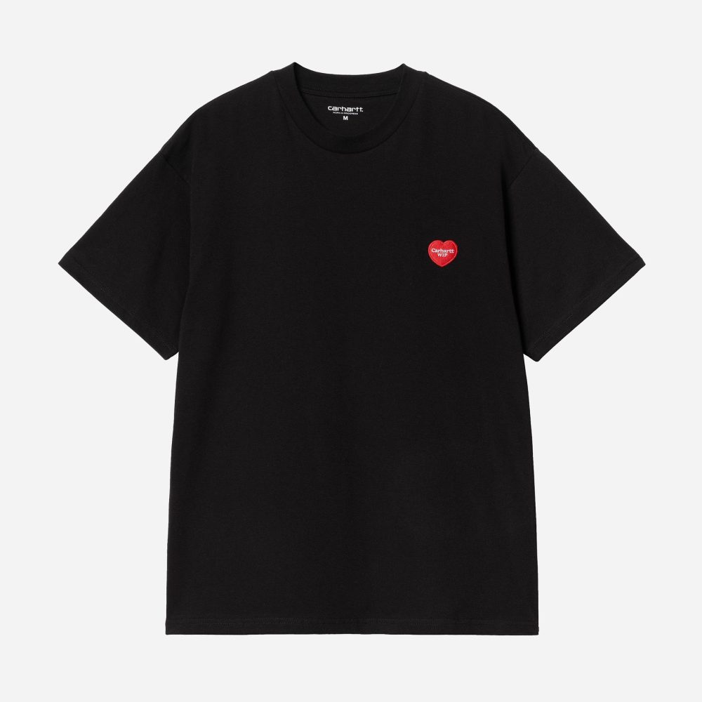 Carhartt WIP Heart II Hartt Tee - Black Carhartt WIP Heart II Hartt Tee - Black