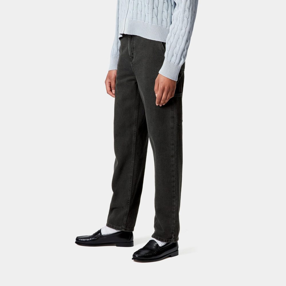 Carhartt WIP Women's Pierce Pant - Black Stone Washed Carhartt WIP Women's Pierce Pant - Black Stone Washed