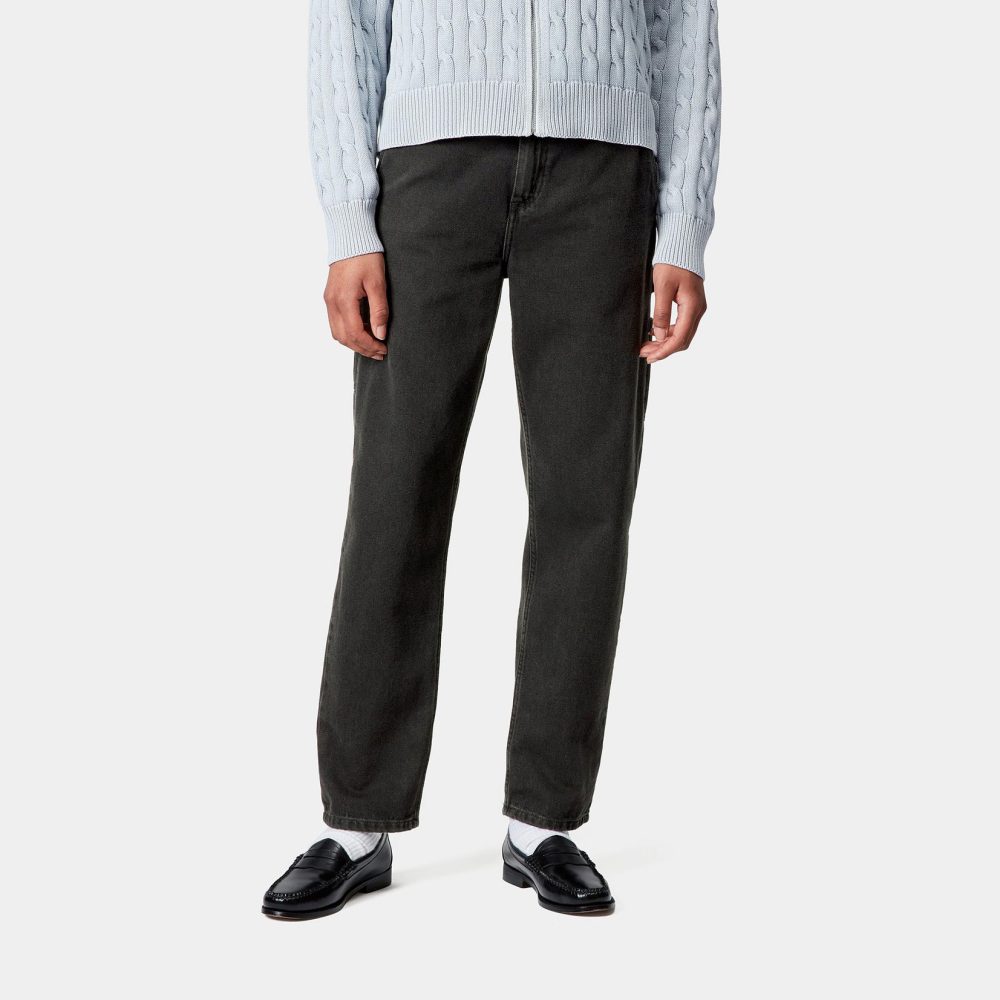 Carhartt WIP Women's Pierce Pant - Black Stone Washed Carhartt WIP Women's Pierce Pant - Black Stone Washed