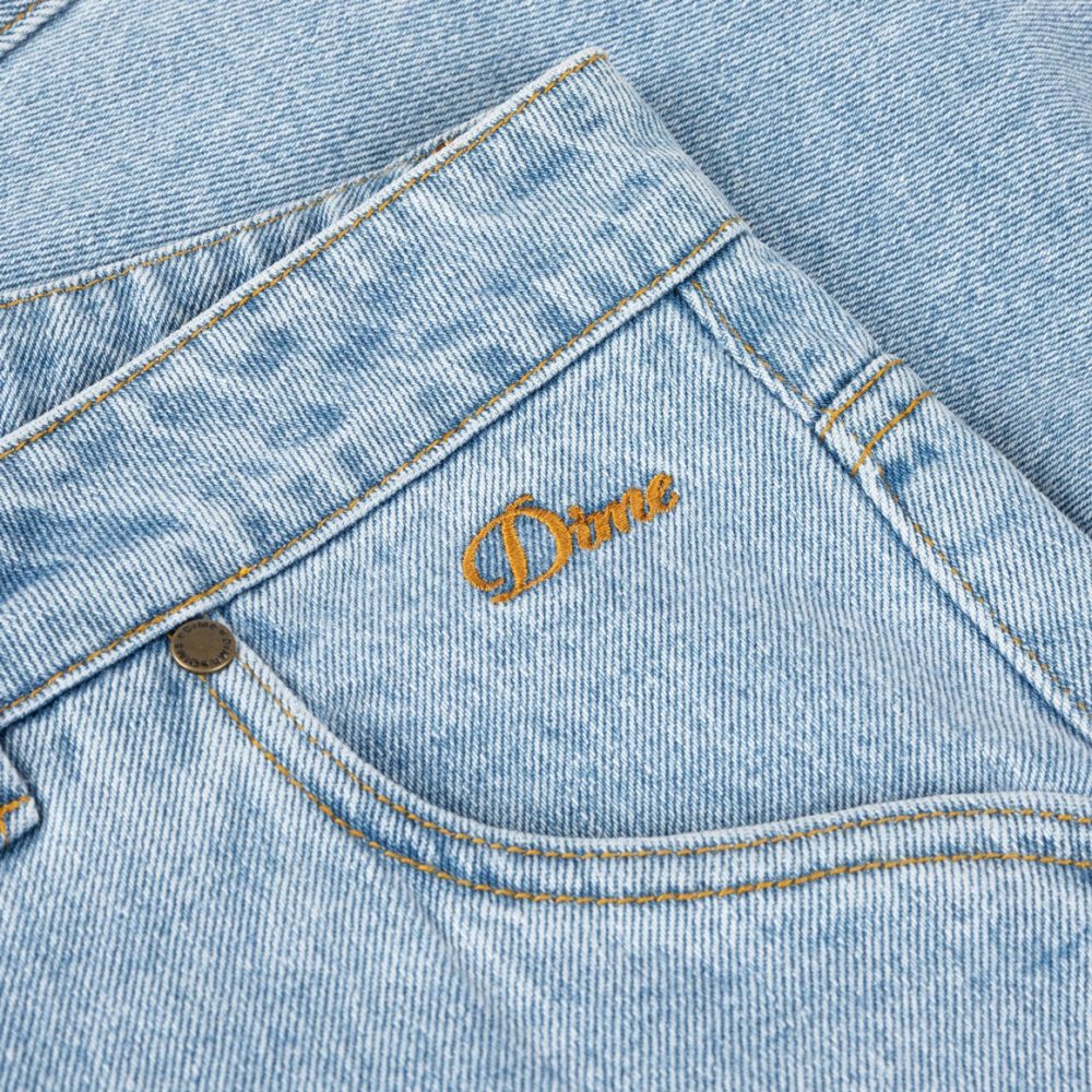 Dime Carpentar Denim Short - Blue Washed