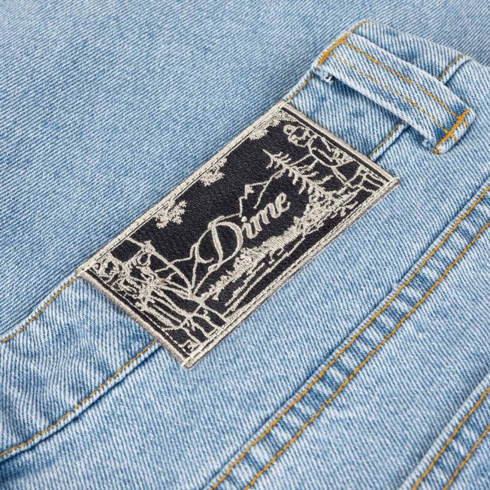 Dime Carpentar Denim Short - Blue Washed