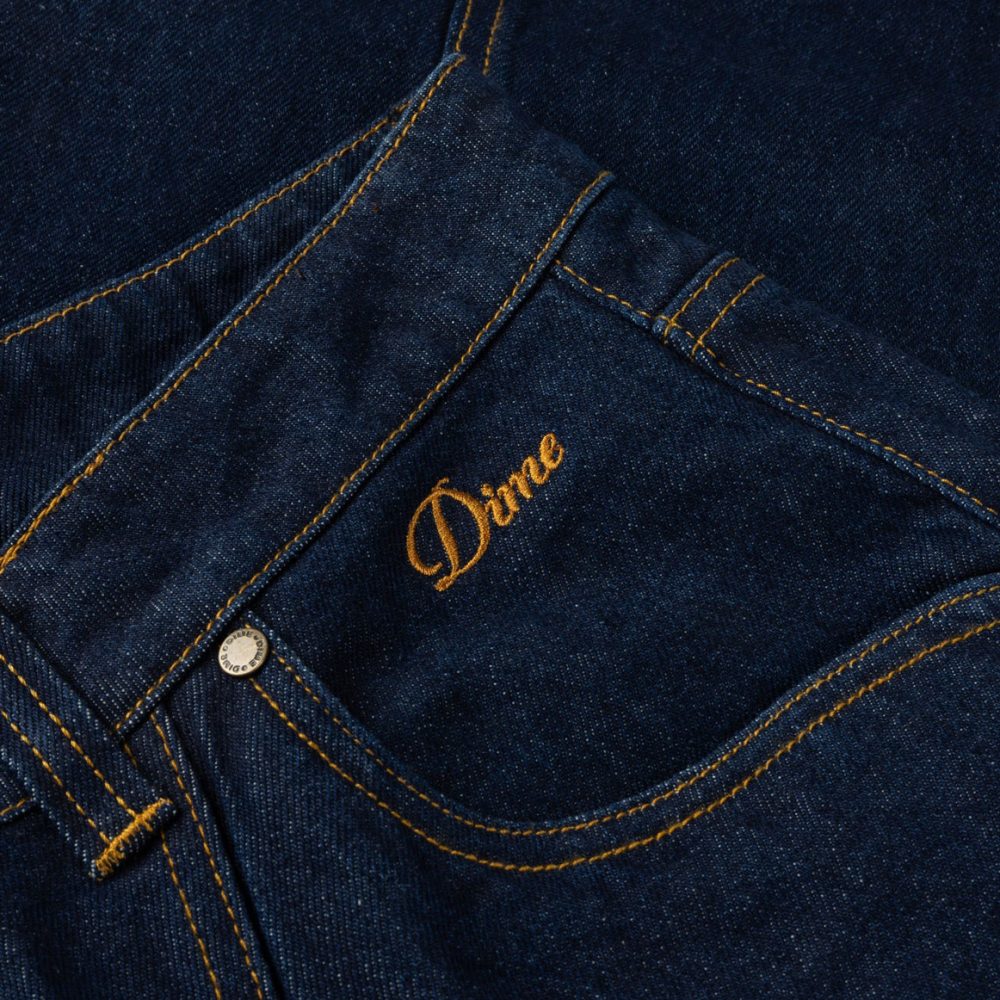 Dime Classic Baggy Denim Pant - Indigo Paneled Dime Classic Baggy Denim Pant - Indigo Paneled