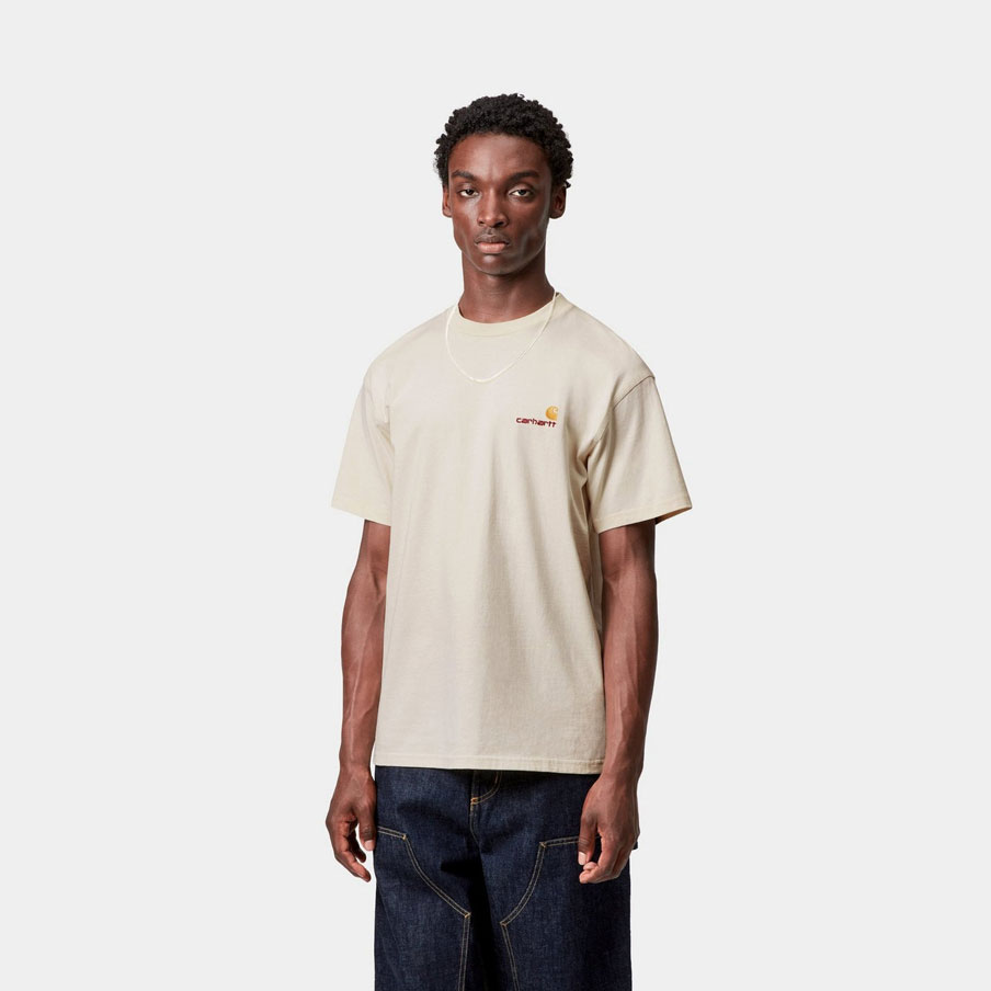 Carhartt WIP American Script Tee - Natural Carhartt WIP American Script Tee - Natural
