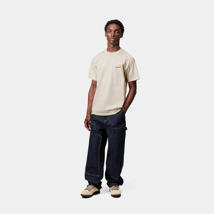 Carhartt WIP American Script Tee - Natural