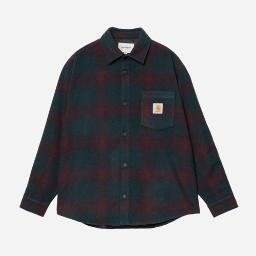 Carhartt WIP Brennan Check Shirt Jac - Deep Lagoon/Rondo Carhartt WIP Brennan Check Shirt Jac - Deep Lagoon/Rondo