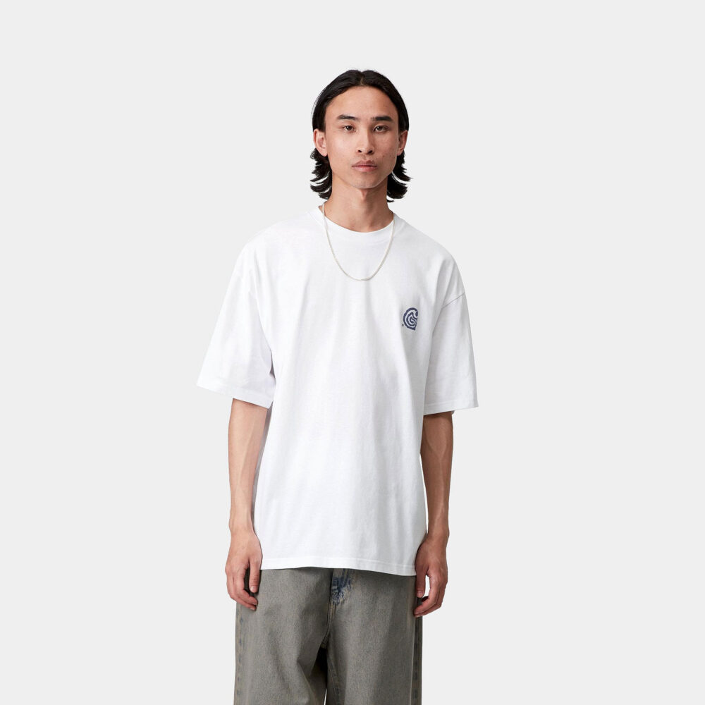 Carhartt WIP Helix Tee - White Carhartt WIP Helix Tee - White