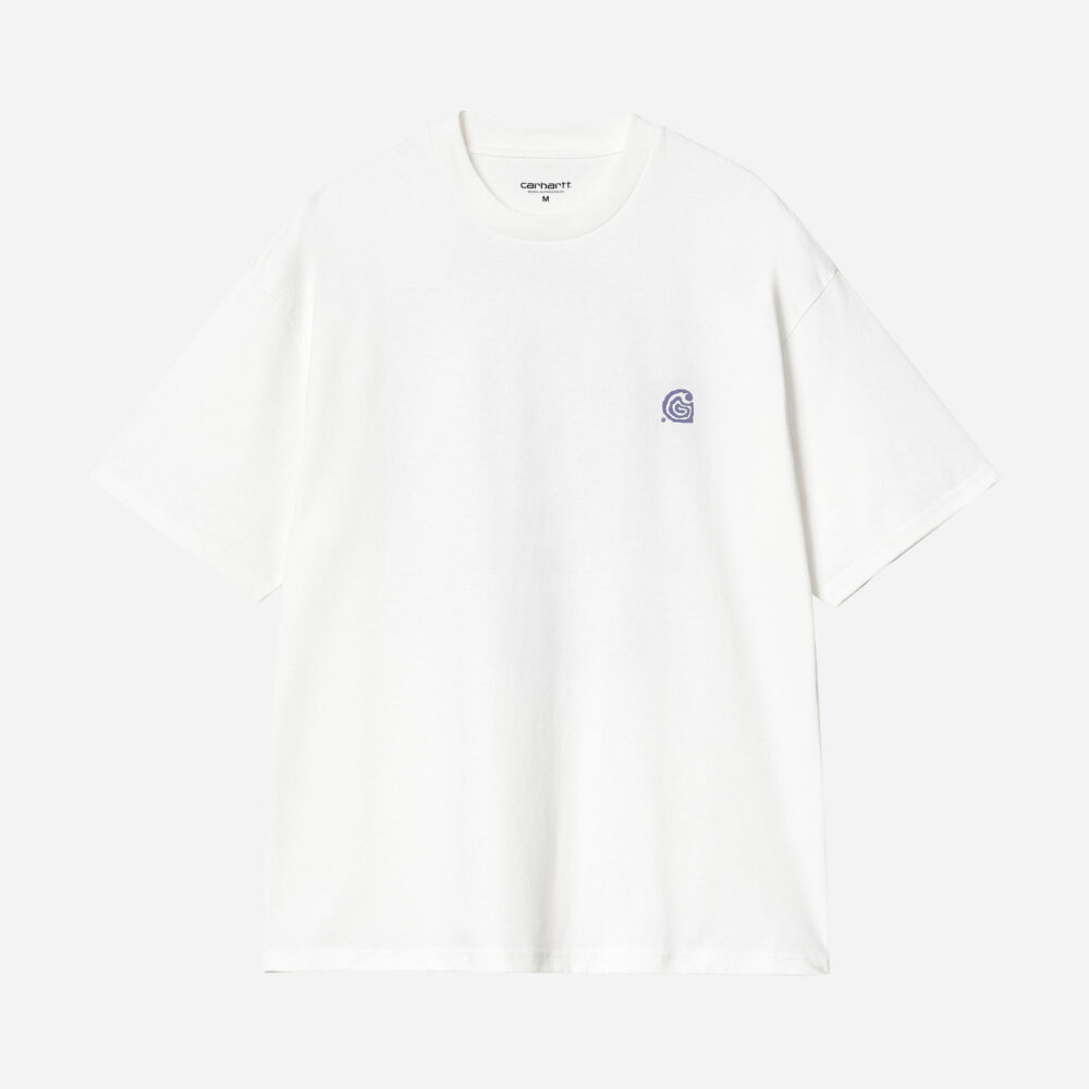 Carhartt WIP Helix Tee - White Carhartt WIP Helix Tee - White