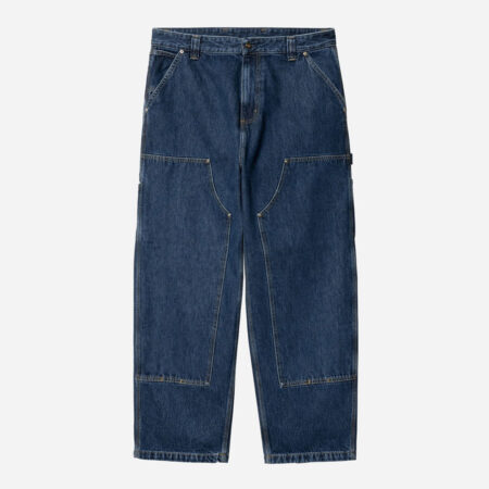 Carhartt WIP Nash Double Knee Pant - Blue Stone Washed Carhartt WIP Nash Double Knee Pant - Blue Stone Washed