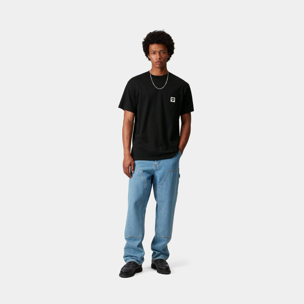Carhartt WIP Pocket Heart Tee - Black/Black