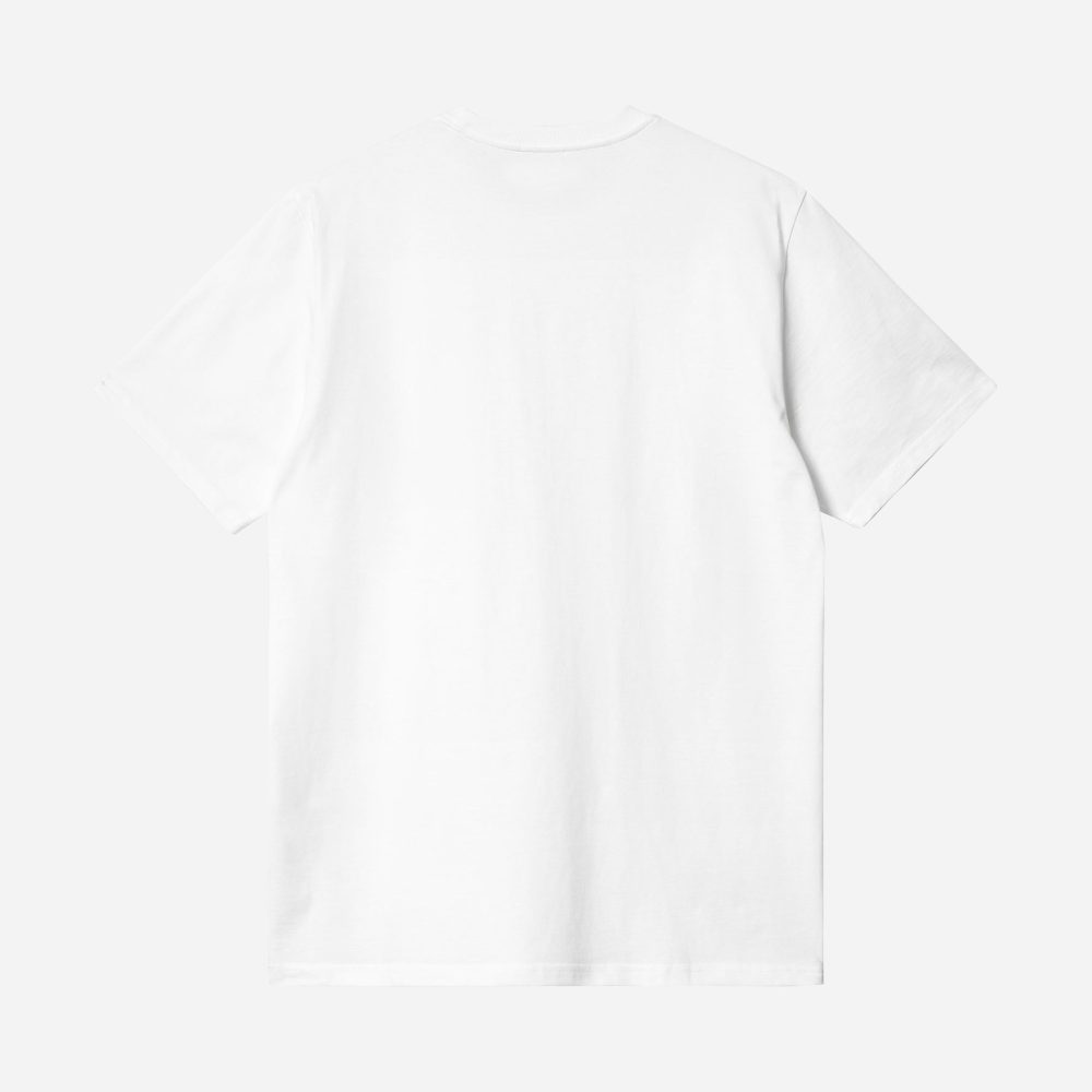 Carhartt WIP Pocket Heart Tee - White/Black