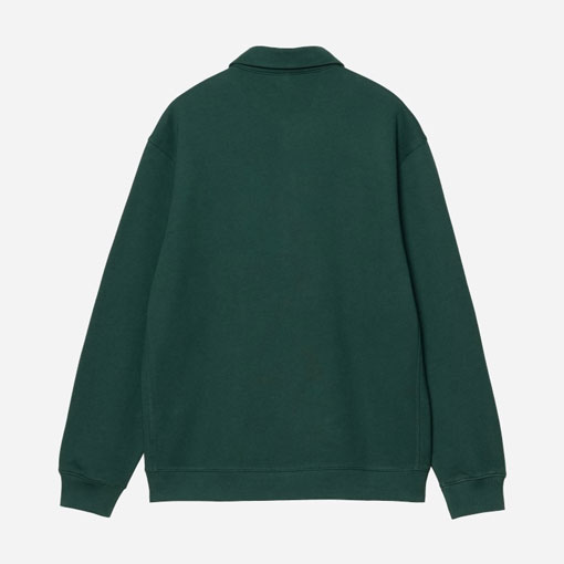 Carhartt WIP Polo Sweat - Dark Fir