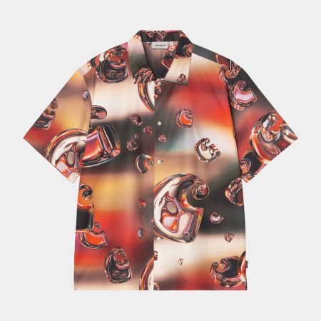 Carhartt WIP Solar Chrome Short Sleeve Shirt - Solar Chrome Carhartt WIP Solar Chrome Short Sleeve Shirt - Solar Chrome