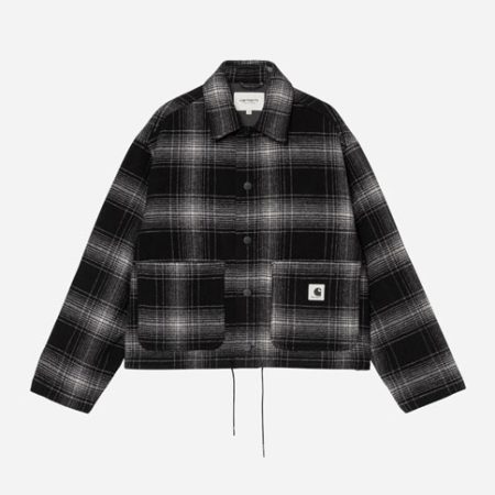 Carhartt WIP Brennan Check Shirt Jac - Black/Wax Carhartt WIP Brennan Check Shirt Jac - Black/Wax