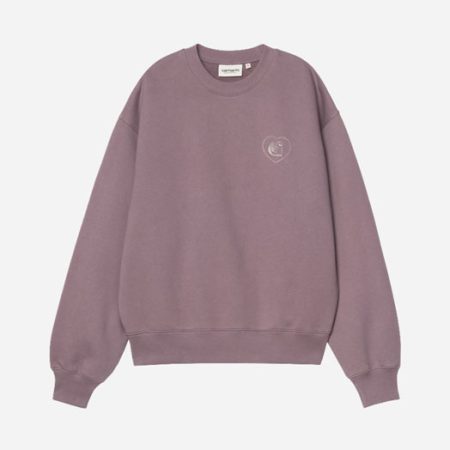 Carhartt WIP Women's Hearts Of Hartts Sweat - Phlox