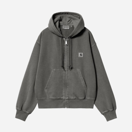 Carhartt WIP Women's Nelson Zip Hood - Black Carhartt WIP Women's Nelson Zip Hood - Black