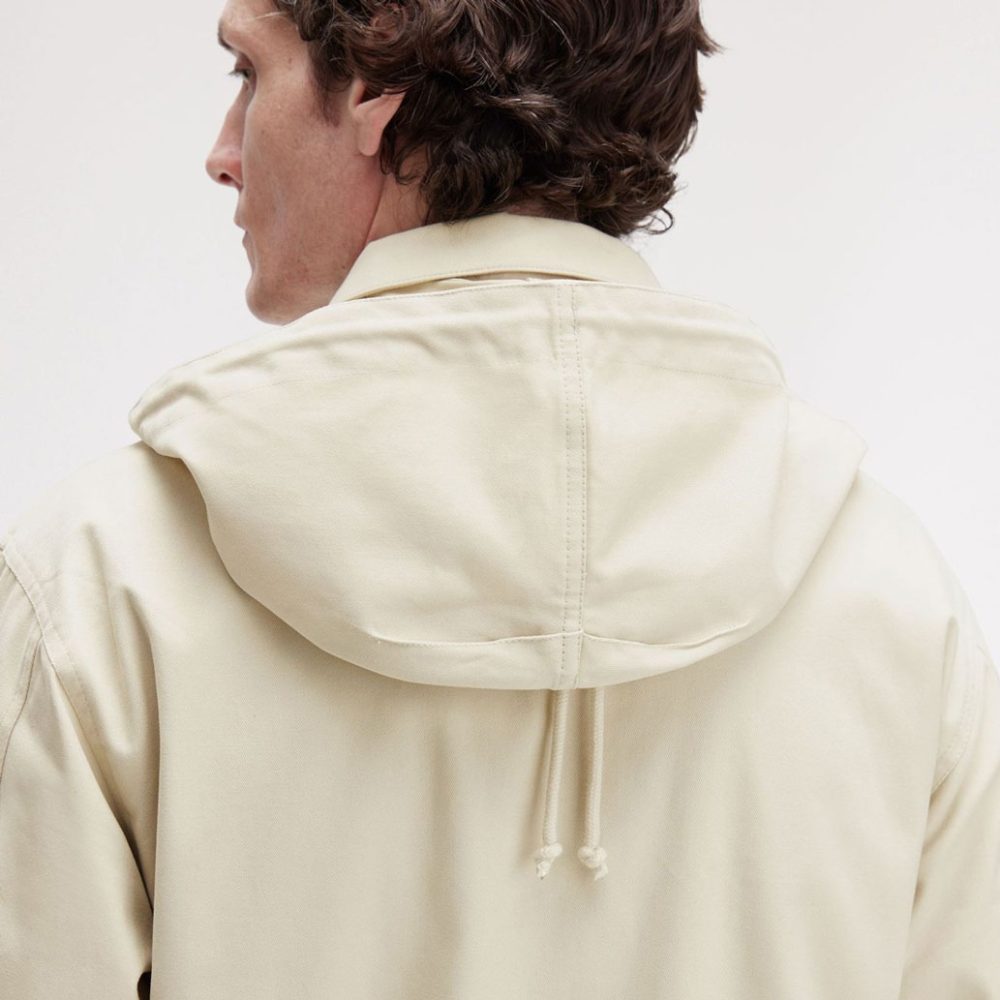 Fred Perry Coaches Smock Jacket - Oatmeal