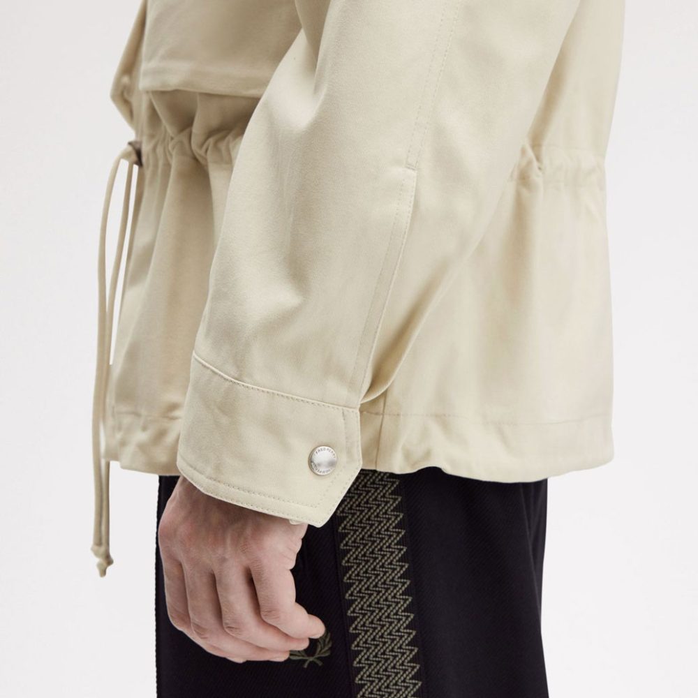 Fred Perry Coaches Smock Jacket - Oatmeal Fred Perry Coaches Smock Jacket - Oatmeal