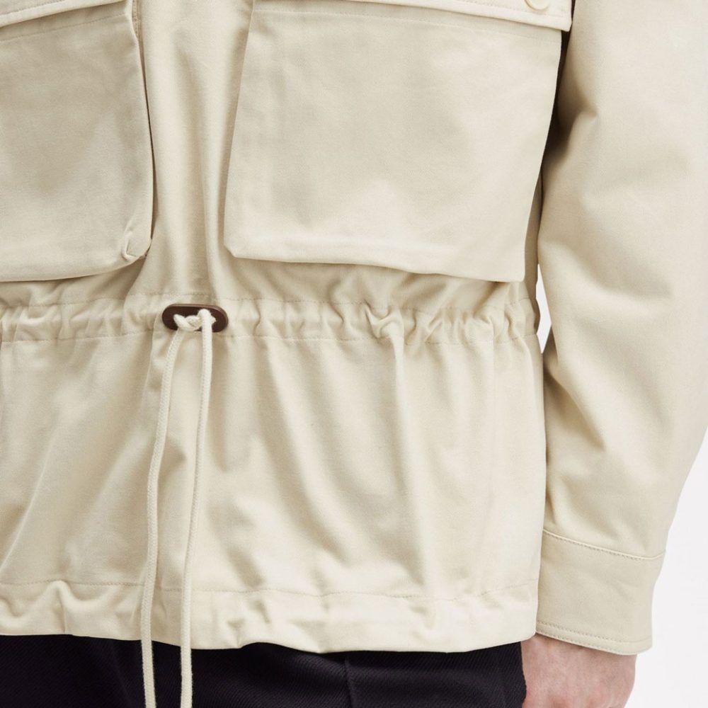 Fred Perry Coaches Smock Jacket - Oatmeal Fred Perry Coaches Smock Jacket - Oatmeal