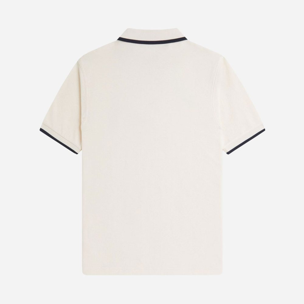 Fred Perry Crepe Pique Polo - Silky Peach