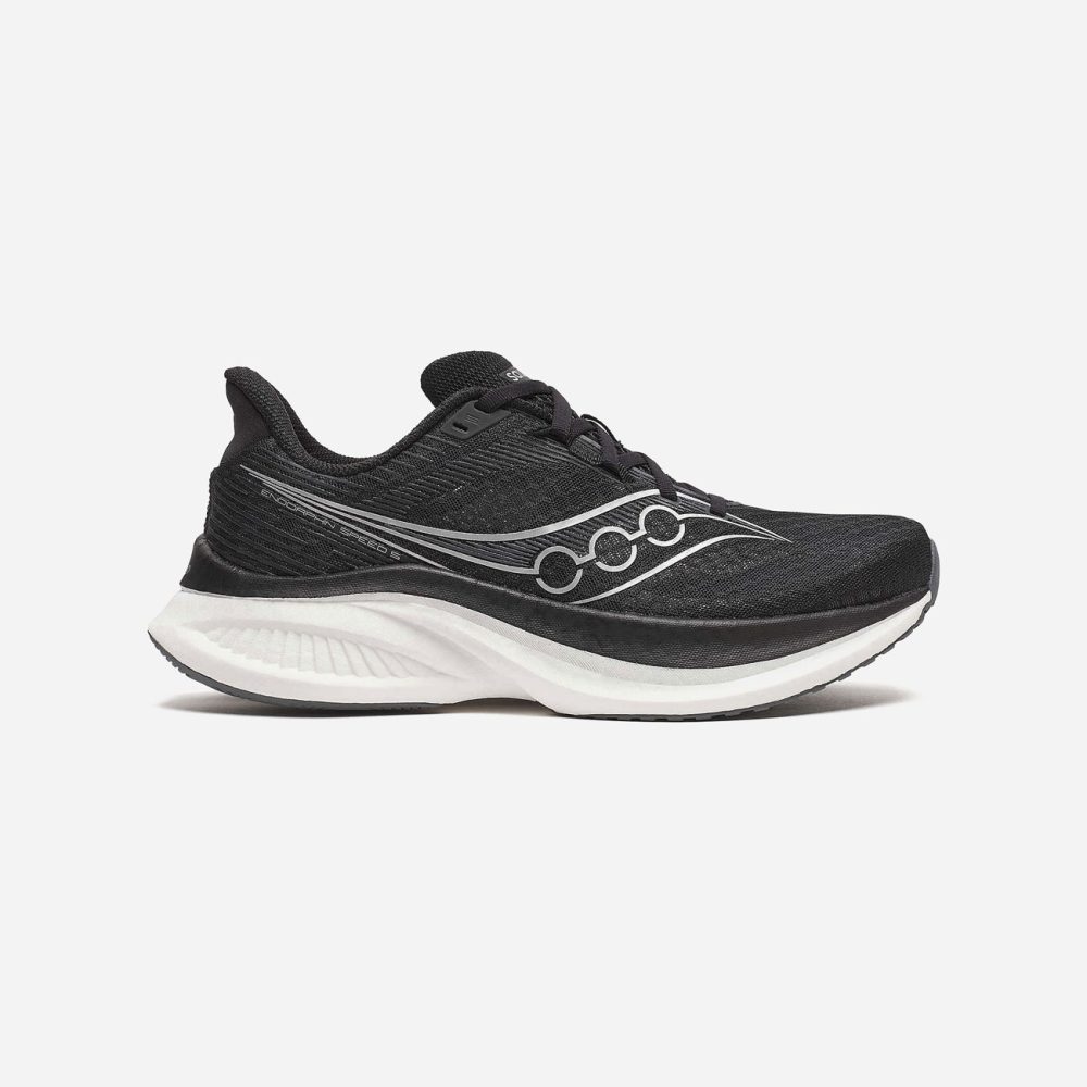 Saucony Endorphin Speed 5 Trainer - Black/White Saucony Endorphin Speed 5 Trainer - Black/White