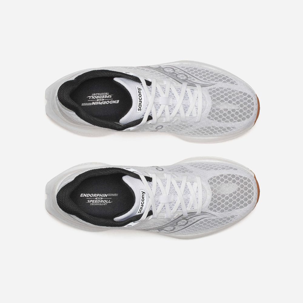 Saucony Endorphin Speed 5 Trainer - White/Gum