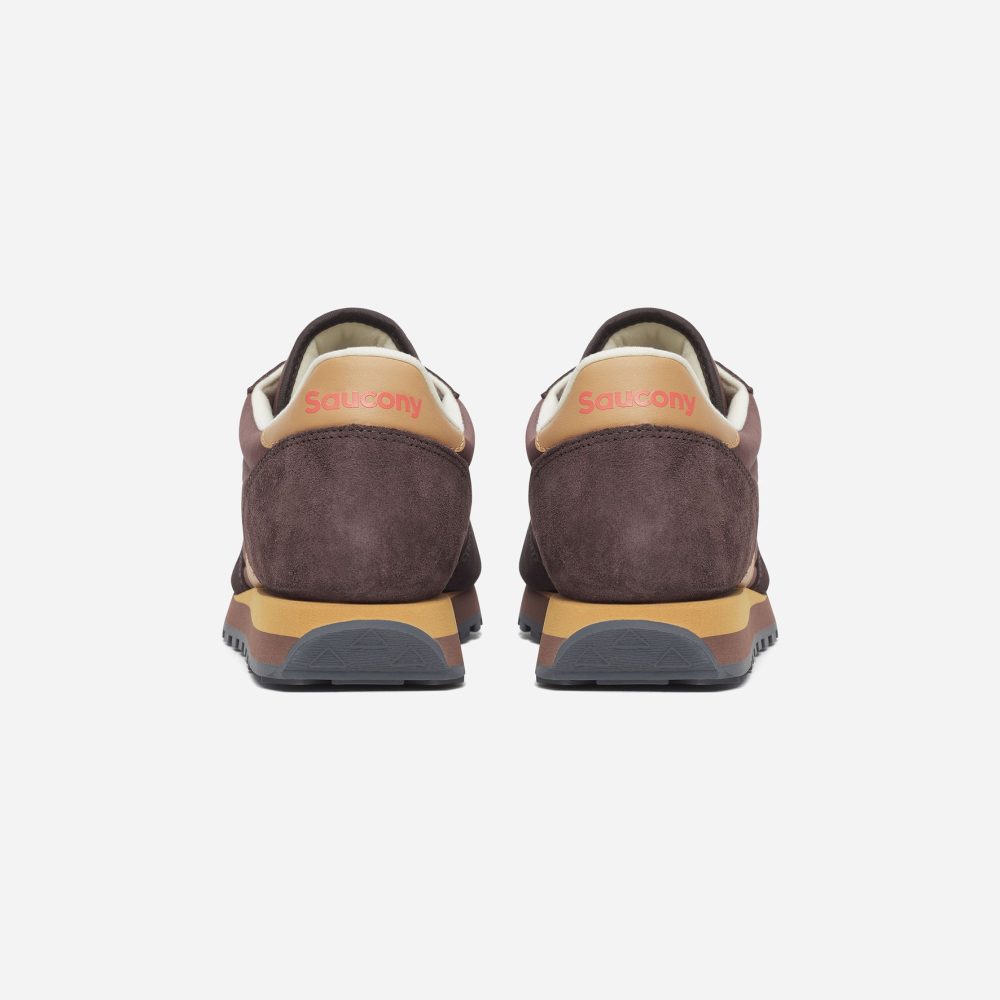 Saucony Jazz Original Trainer - Brown/Rust