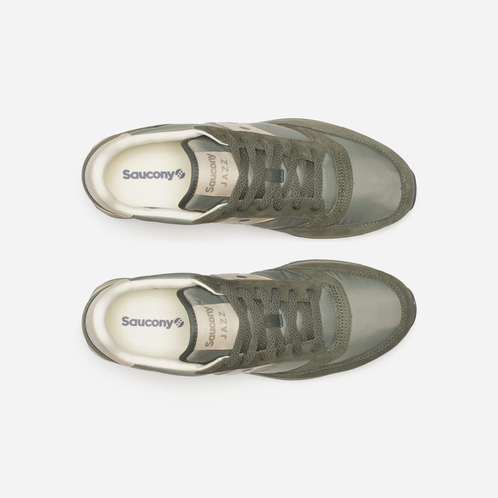 Saucony Jazz Original Trainer - Green/Sand Saucony Jazz Original Trainer - Green/Sand