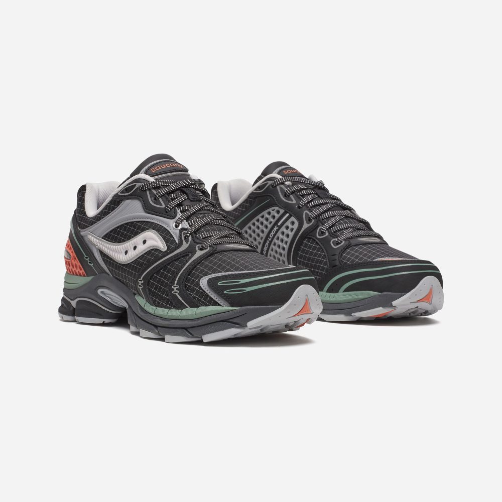 Saucony Progrid Triumph 4 Trainer - Shadow/Silver Saucony Progrid Triumph 4 Trainer - Shadow/Silver