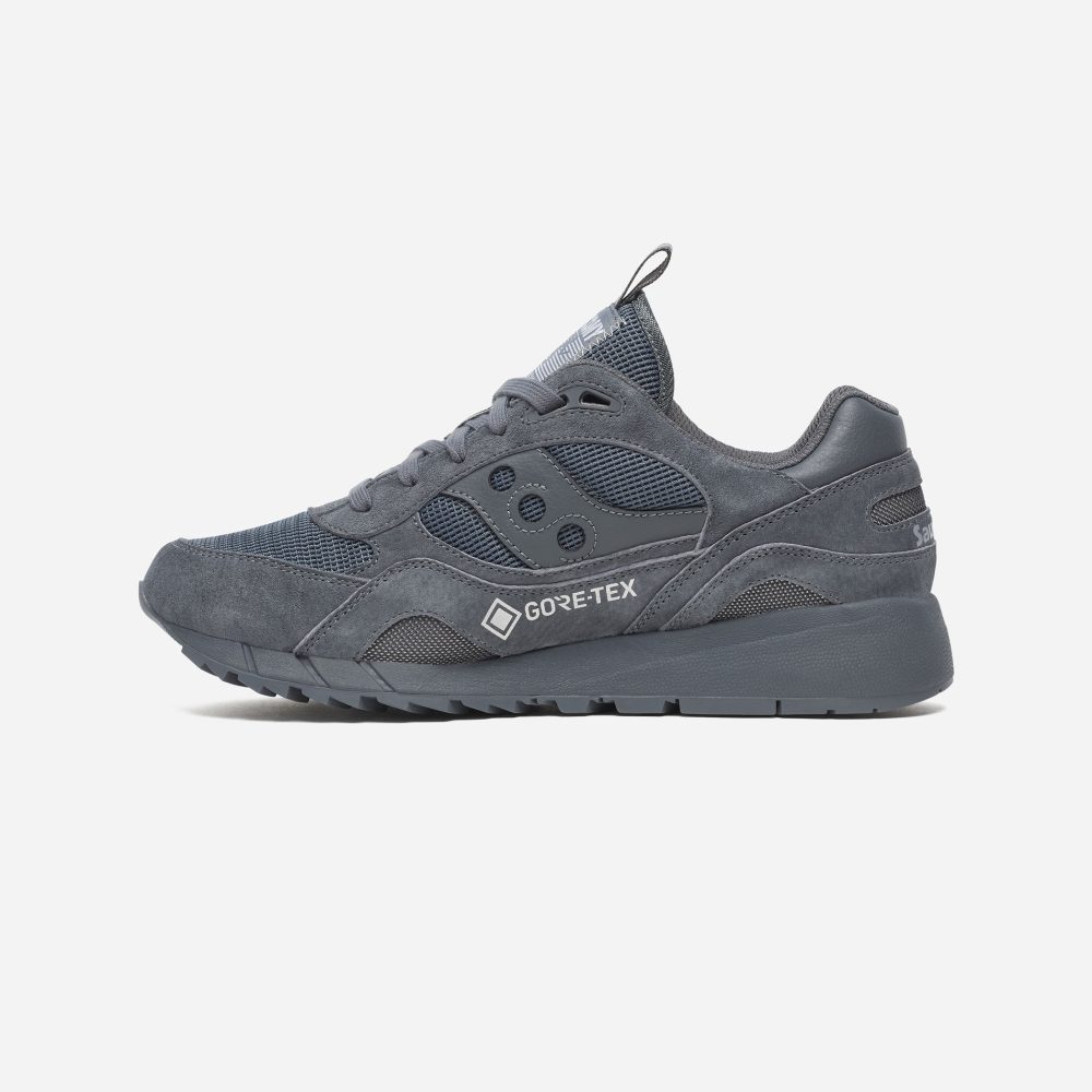 Saucony Shadow 6000 GTX Trainer - Grey Saucony Shadow 6000 GTX Trainer - Grey