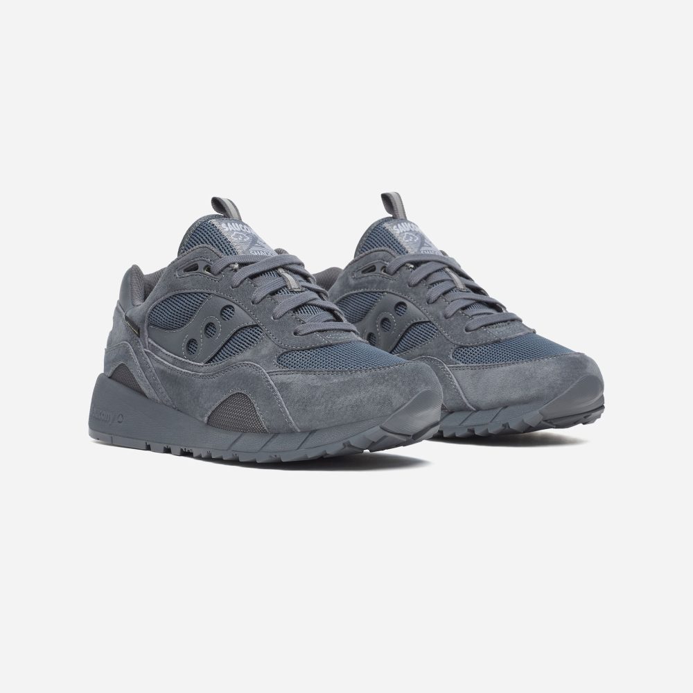 Saucony Shadow 6000 GTX Trainer - Grey Saucony Shadow 6000 GTX Trainer - Grey