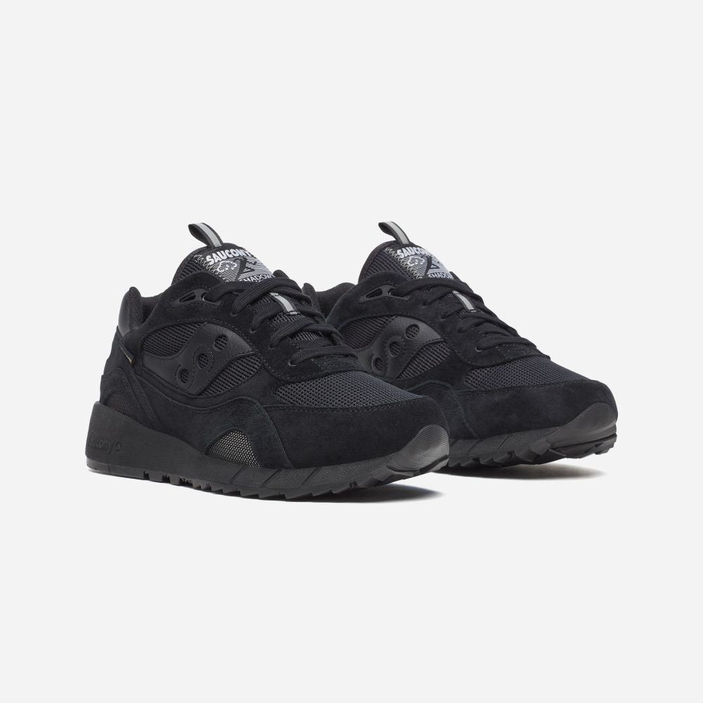 Saucony Shadow 6000 GTX Trainer - Triple Black